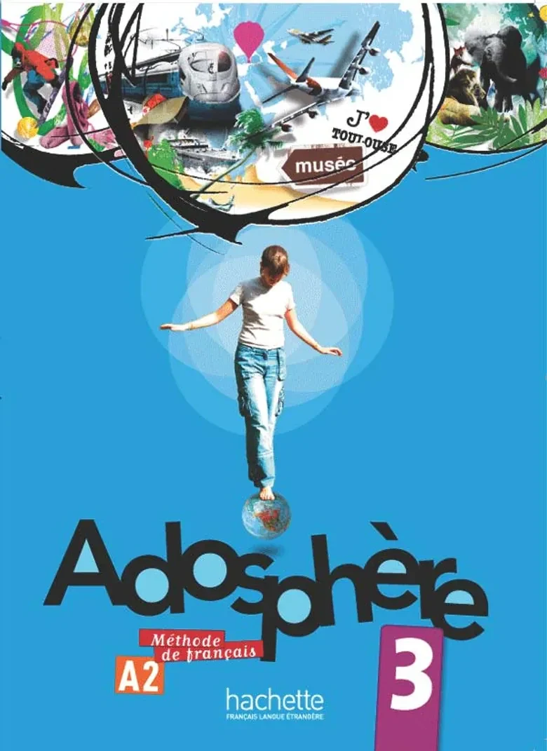 Adosphe're. Niveau 3/ Livre de l'ele've + CD, Фаб'єн Галлон