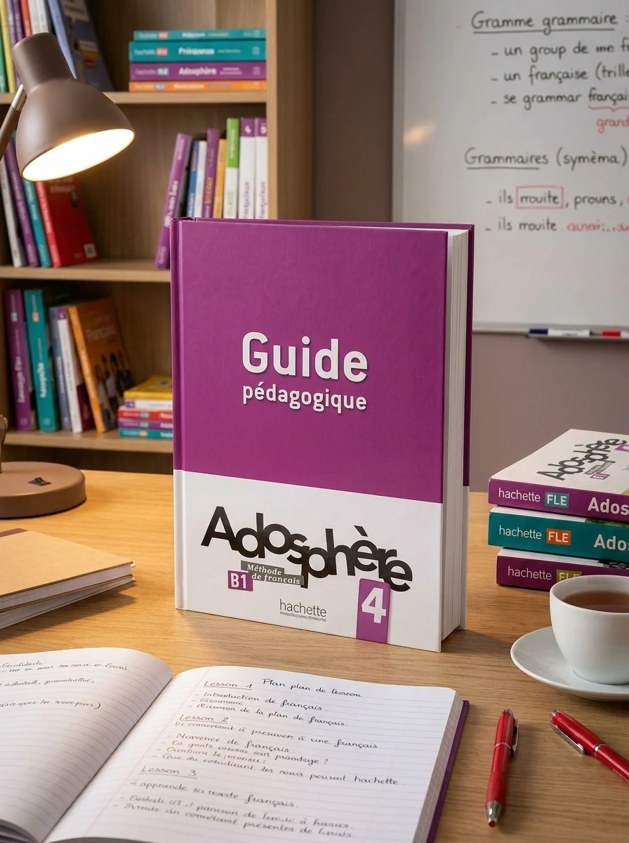 Adosphe're. Niveau 4/ Guide pedagogique — Вивчення мов
