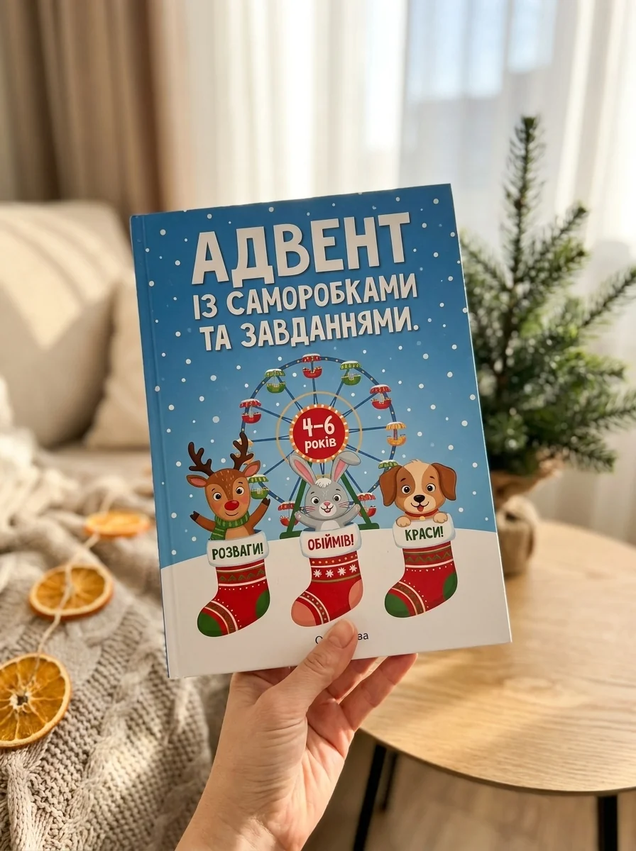 Адвент із саморобками та завданнями. 4–6 років (2-ге видання, виправлене й перероблене) — фото 2