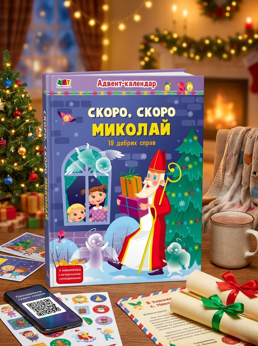 Адвент-календар. Скоро, скоро Миколай (19 добрих справ)