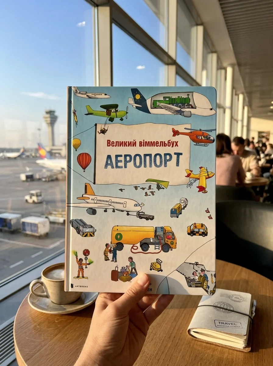 Аеропорт. Великий віммельбух — Гьонтген І., обкладинка