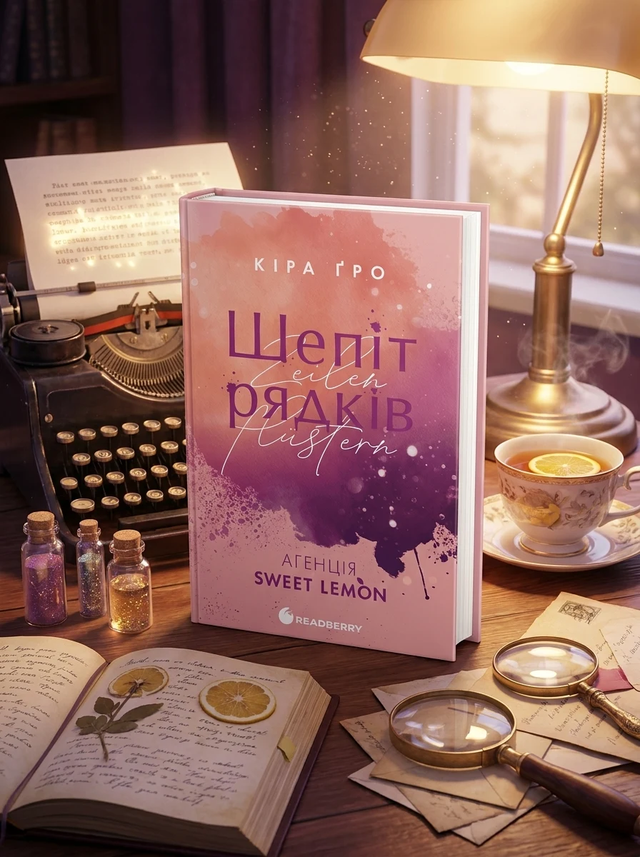 Агенція Sweet Lemon. Шепіт рядків — Кіра Ґро, обкладинка