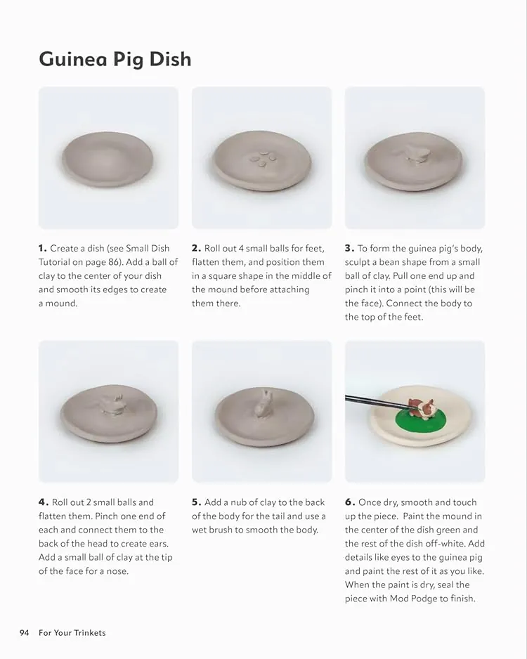 Air-Dry Masterpieces. Over 50 Creative Projects for Everyday Spaces — Хейзел Брейді, фото 4