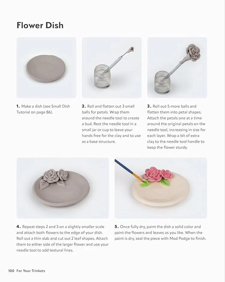Air-Dry Masterpieces. Over 50 Creative Projects for Everyday Spaces — Хейзел Брейді, фото 6