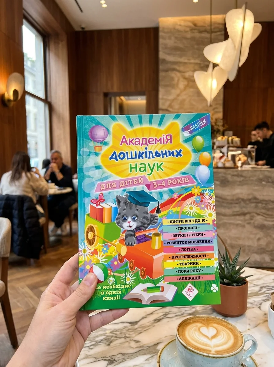 Академія дошкільних наук. 3-4 роки — Дитяча література