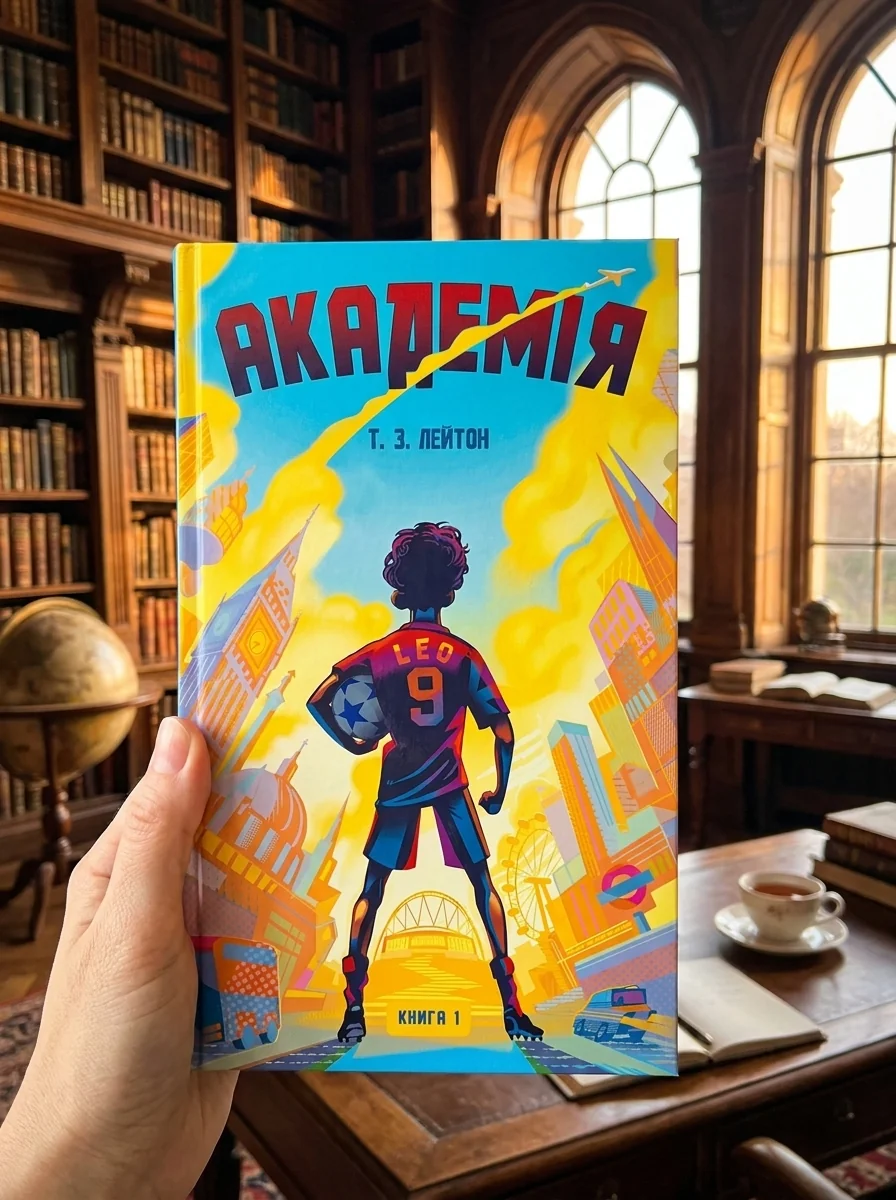 Академія. Книга 1 — Т. З. Лейтон, обкладинка