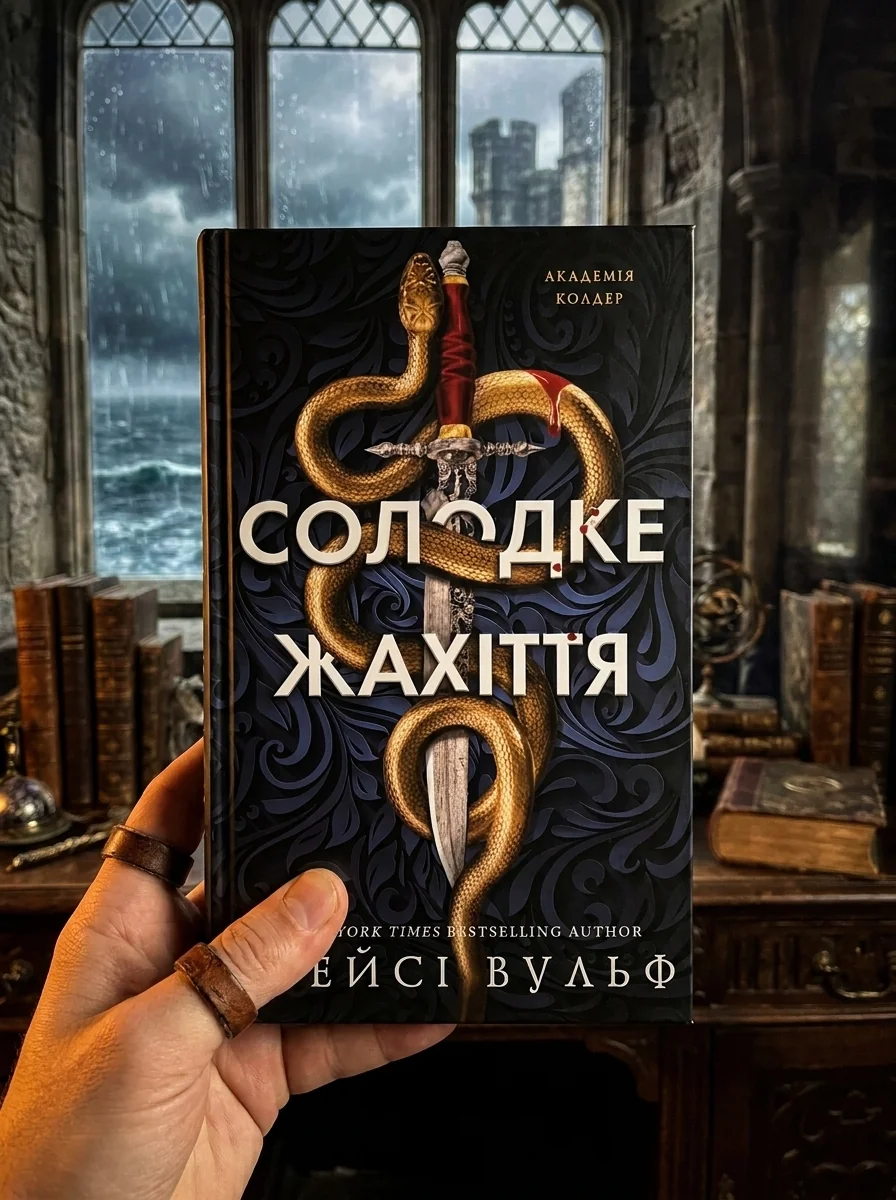 Академія Колдер. Солодке жахіття. Книга 1 — Трейсі Вульф, обкладинка