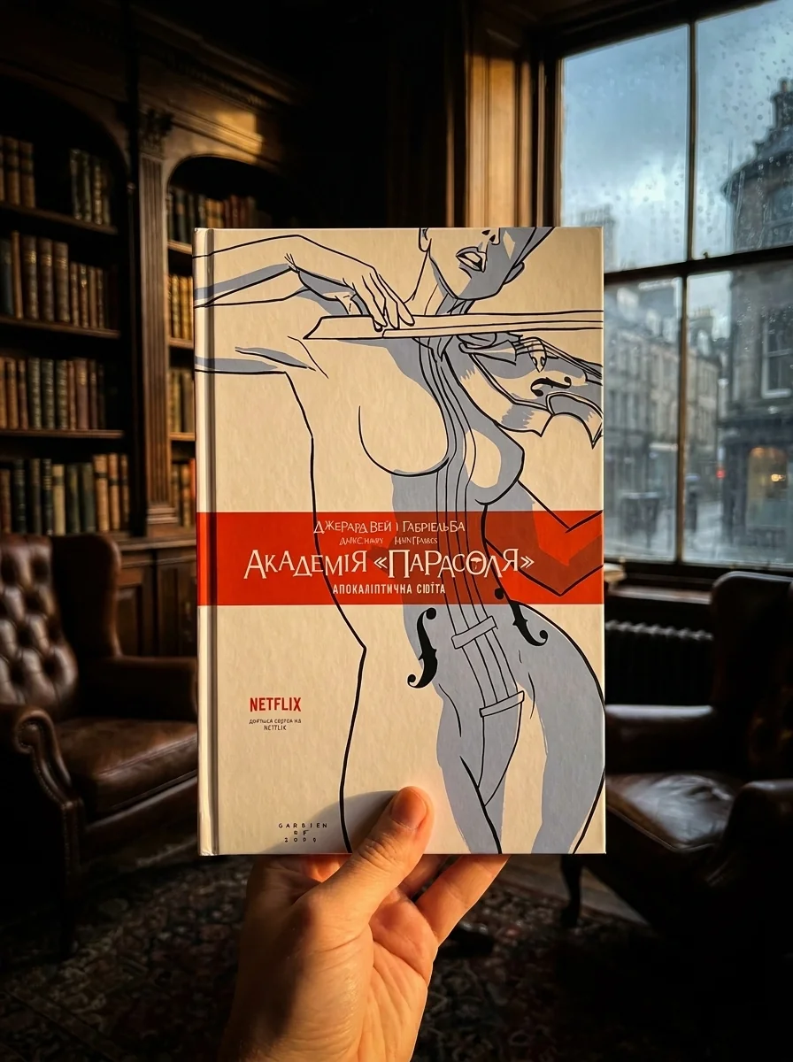 Академія «Парасоля». Апокаліптична сюїта. Книга 1 — Джерард Вей, обкладинка
