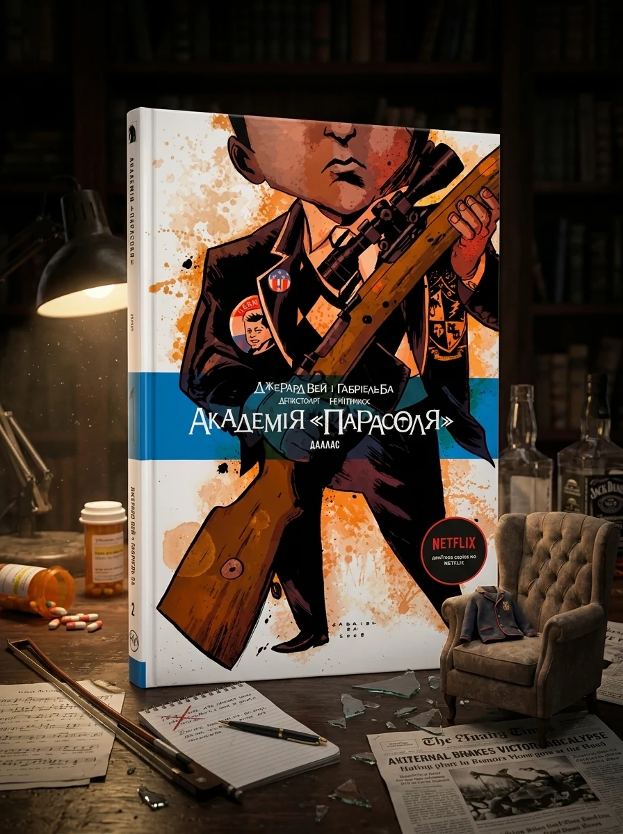 Академія Парасоля.  Книга 2. Даллас — Комікси