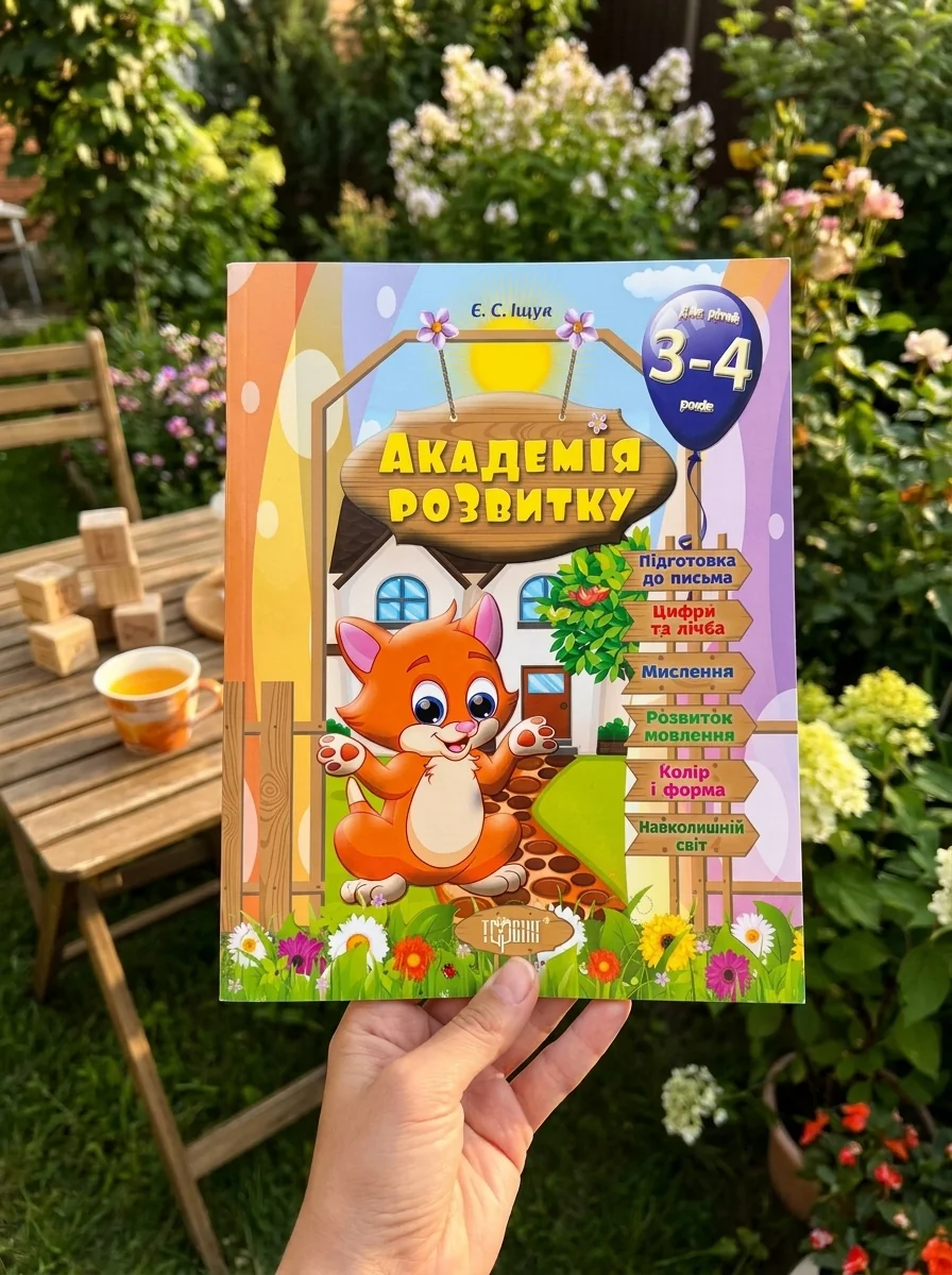Академія розвитку. Розвивальні завдання для дітей. 3-4 роки — Книги