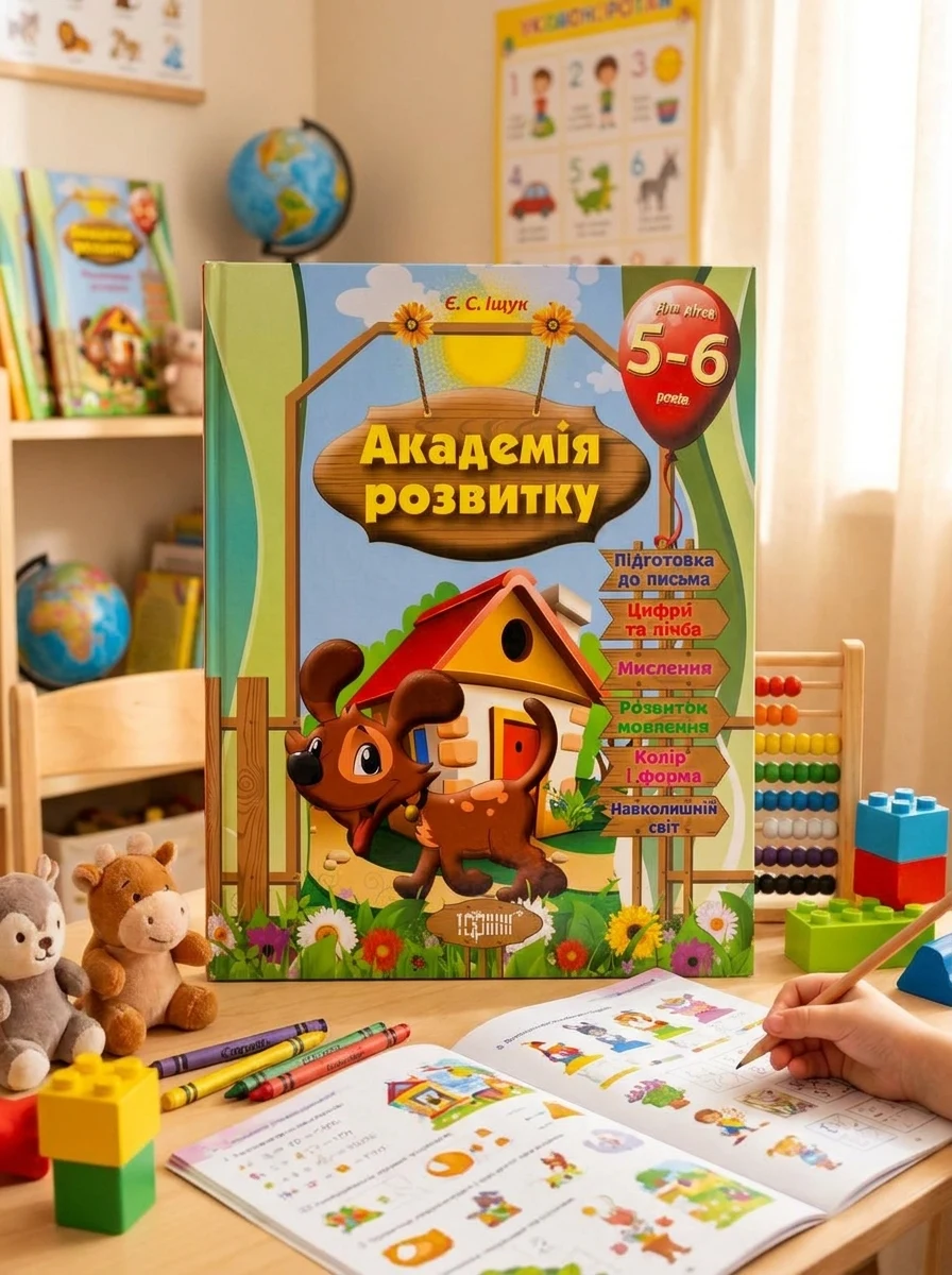 Академія розвитку. Розвивальні завдання для дітей. 5-6 років