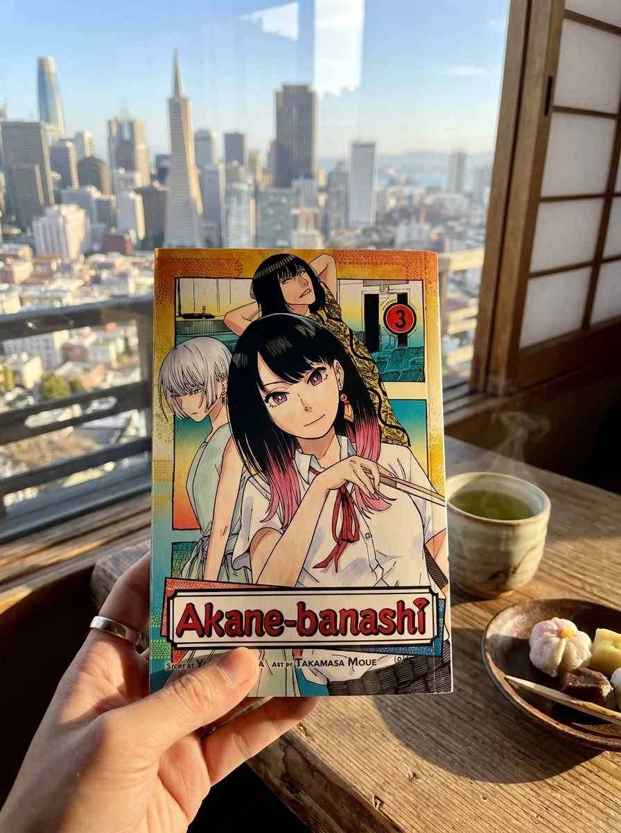 Akane-banashi, Vol. 3 — Yuki Suenaga, обкладинка