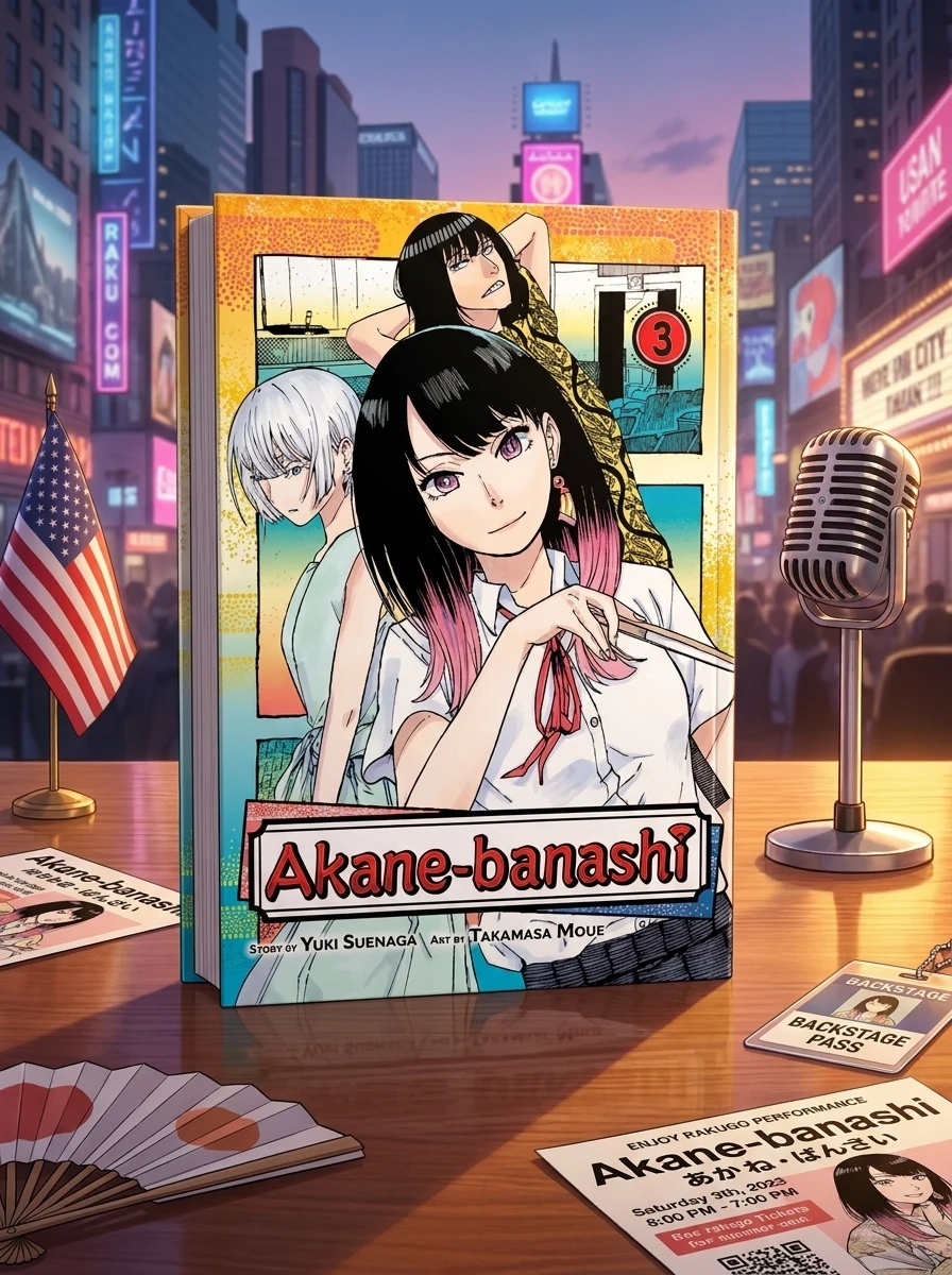 Akane-banashi, Vol. 3 — Комікси та манґи