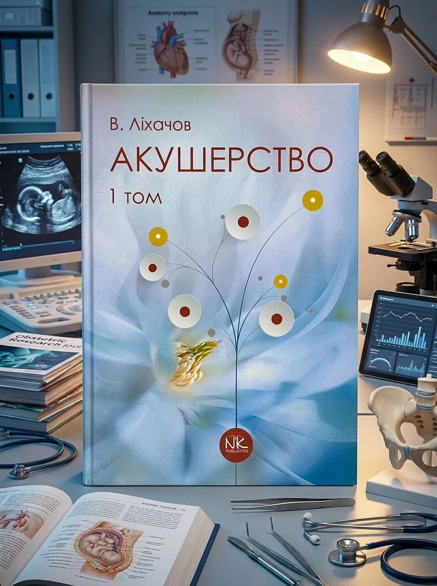 Акушерство. Том 1. Базовий курс — В. Ліхачов, обкладинка