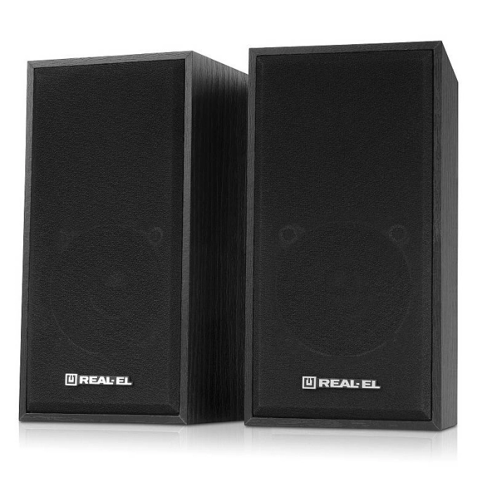 Акустична система REAL-EL S-202 Black — фото 2
