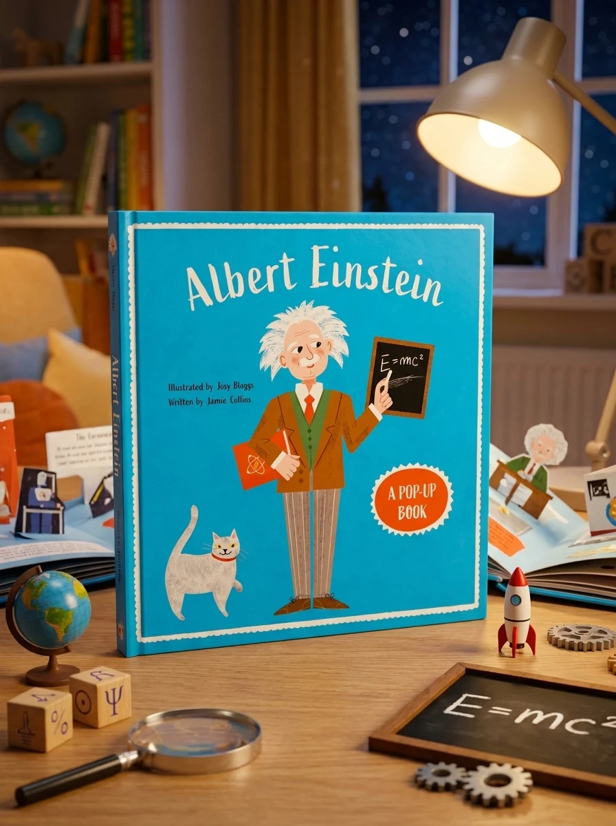 Albert Einstein A Pop-Up Book — Jamie Collins, фото 2