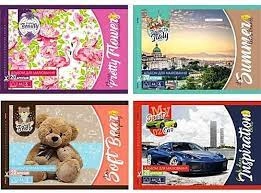 Альбом для малювання Апельсин 20 арк 120 г/м2 скоба з перфорацією АМП-С-20