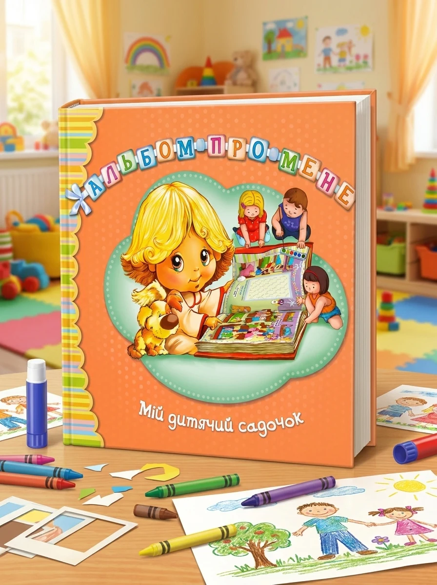 Альбом про мене. Мій дитячий садок — Книги для турботливих батьків