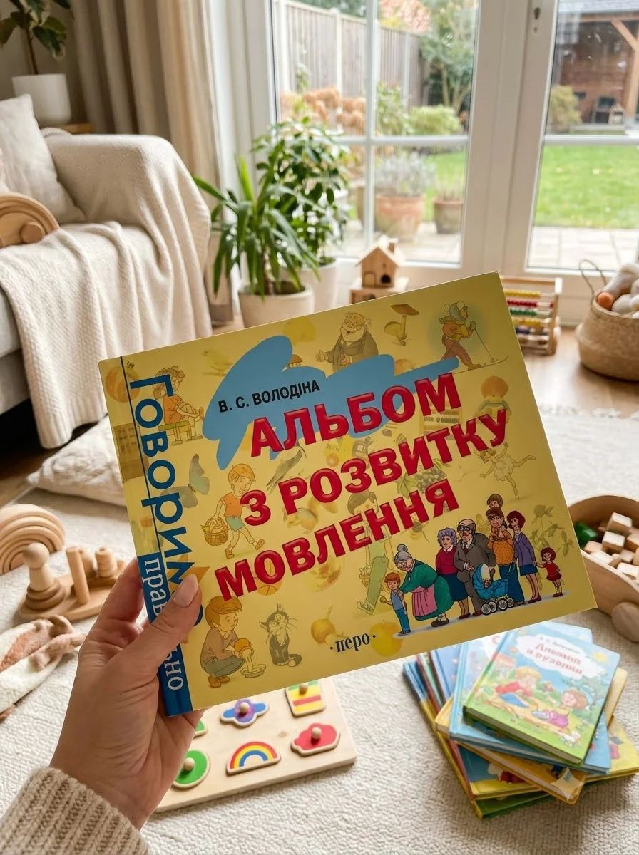 Альбом з розвитку мовлення. Говоримо правильно — Дитячі книги
