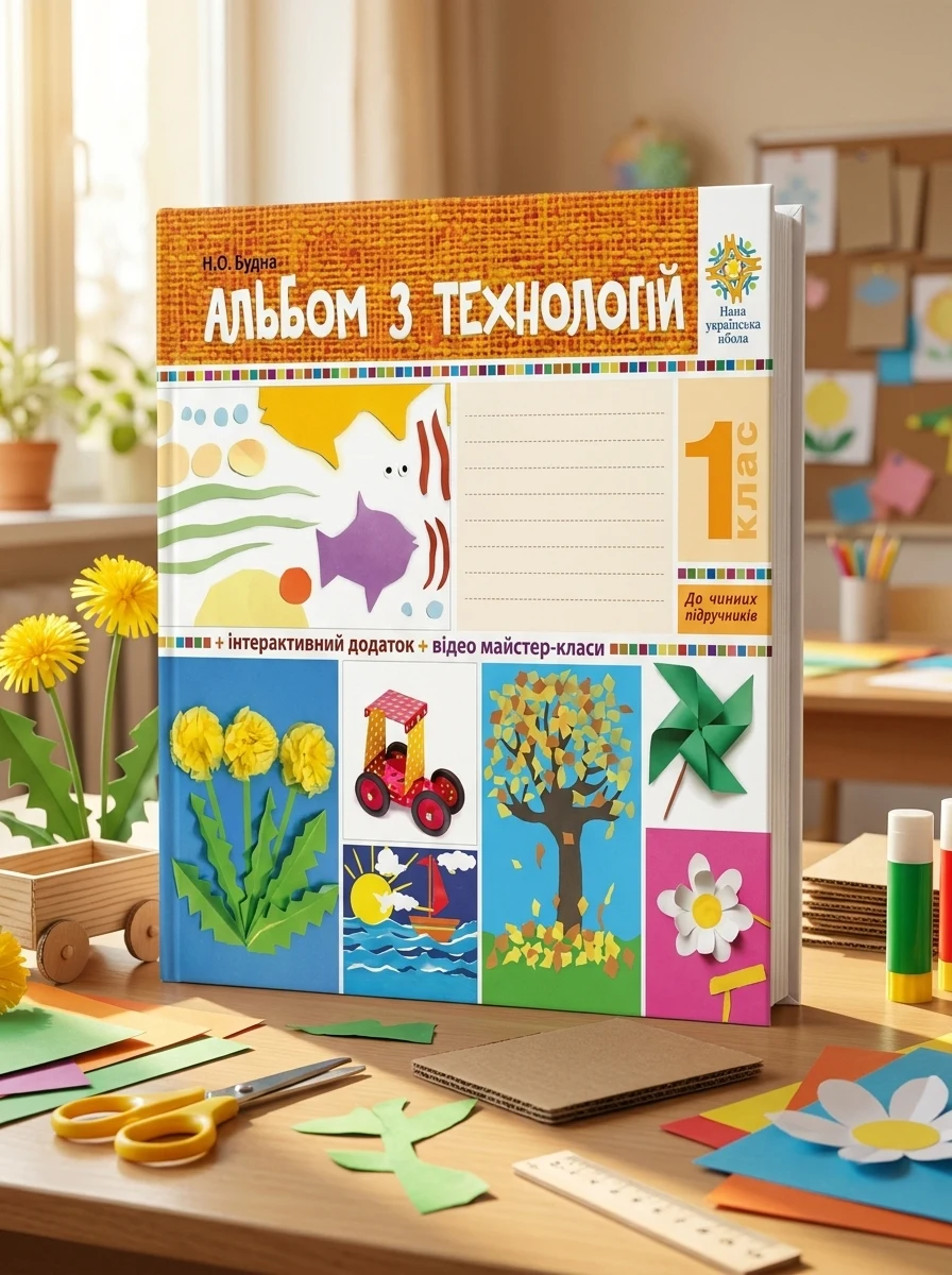 Альбом з технологій. 1 клас — Дитяча література