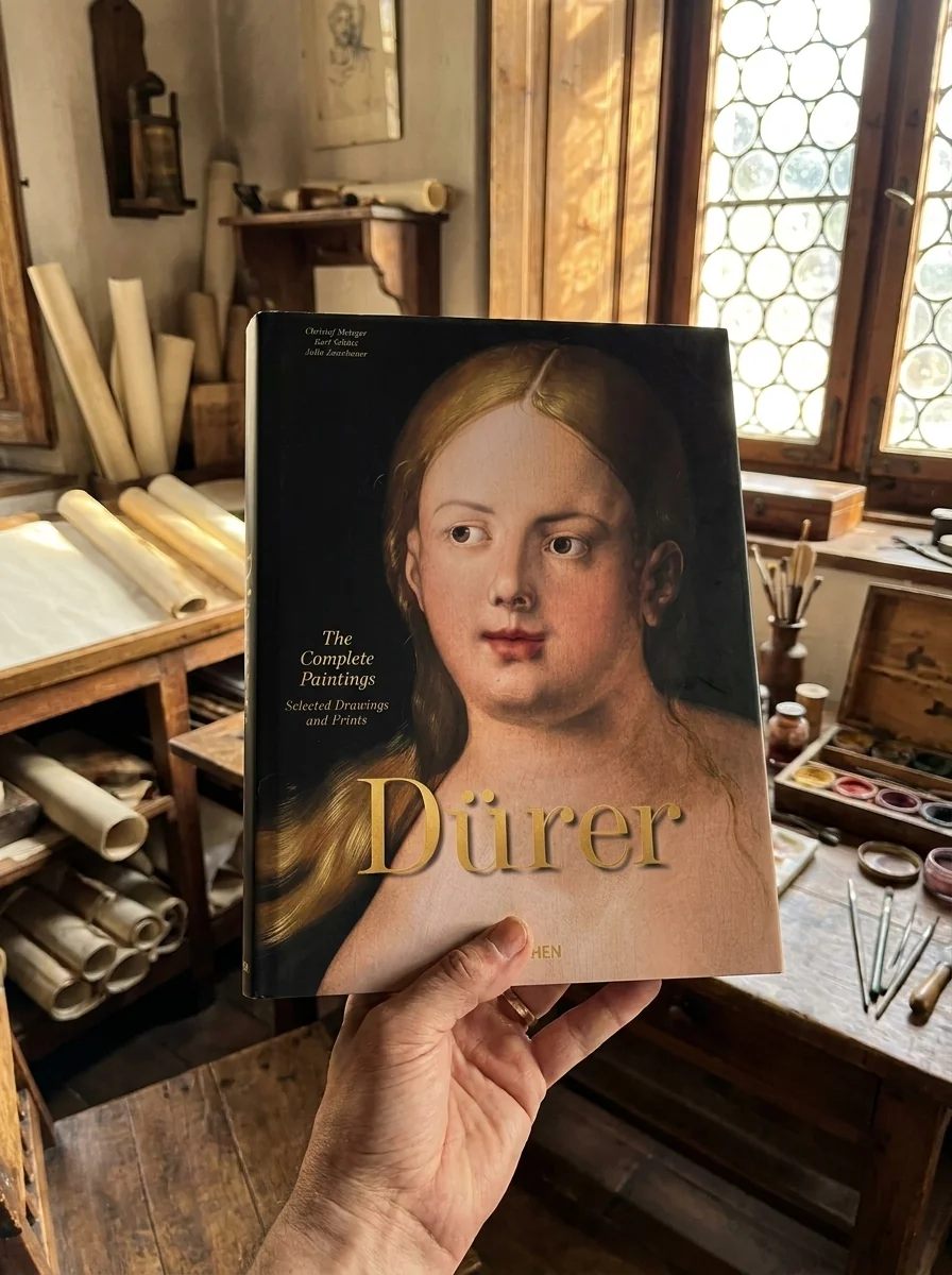 Albrecht Dьrer. The Complete Paintings. Selected Drawings and Prints — Крістоф Мецгер, обкладинка