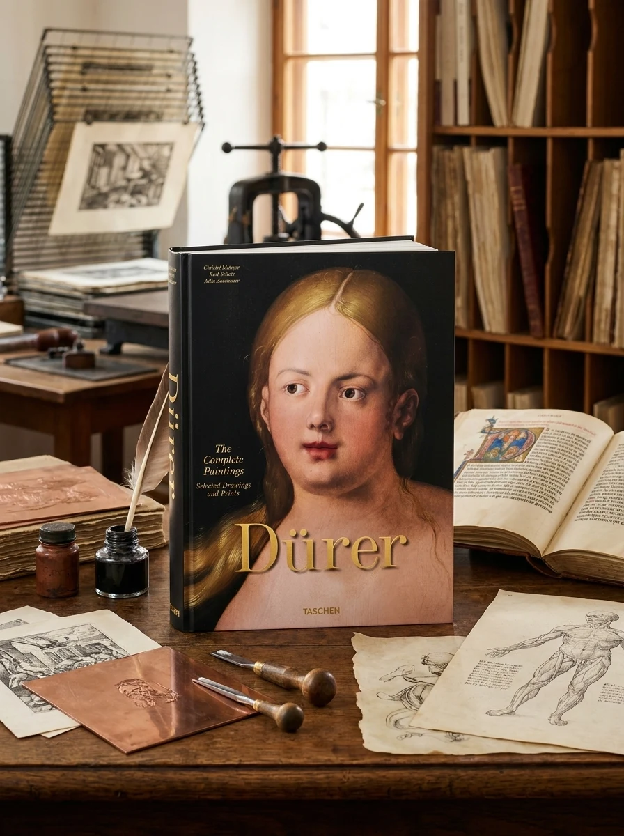 Albrecht Dьrer. The Complete Paintings. Selected Drawings and Prints — Крістоф Мецгер, фото 2