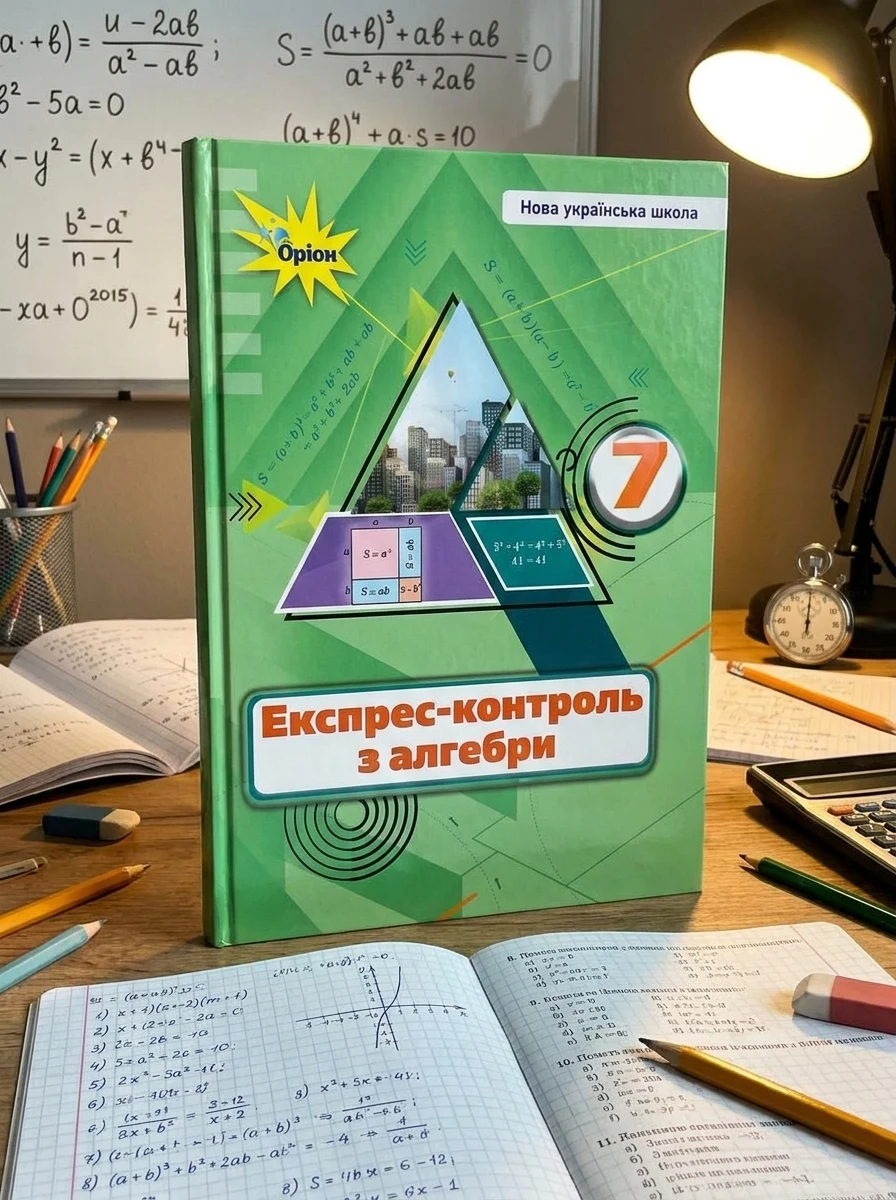 Алебра. 7 клас. Експрес-контроль — Вивчення мов