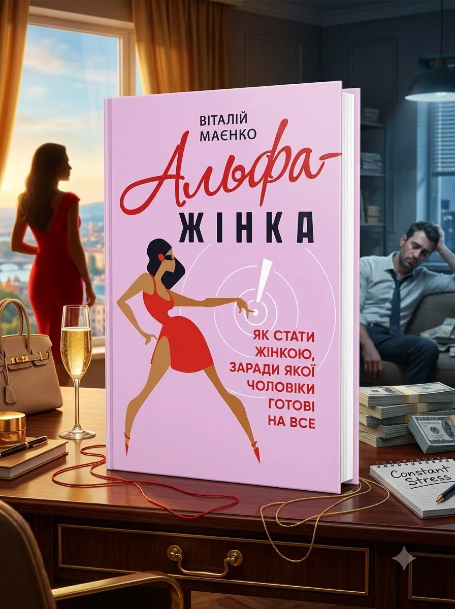 Альфа-жінка. Як стати жінкою, заради якої чоловіки готові на все — Маєнко Віталій, обкладинка