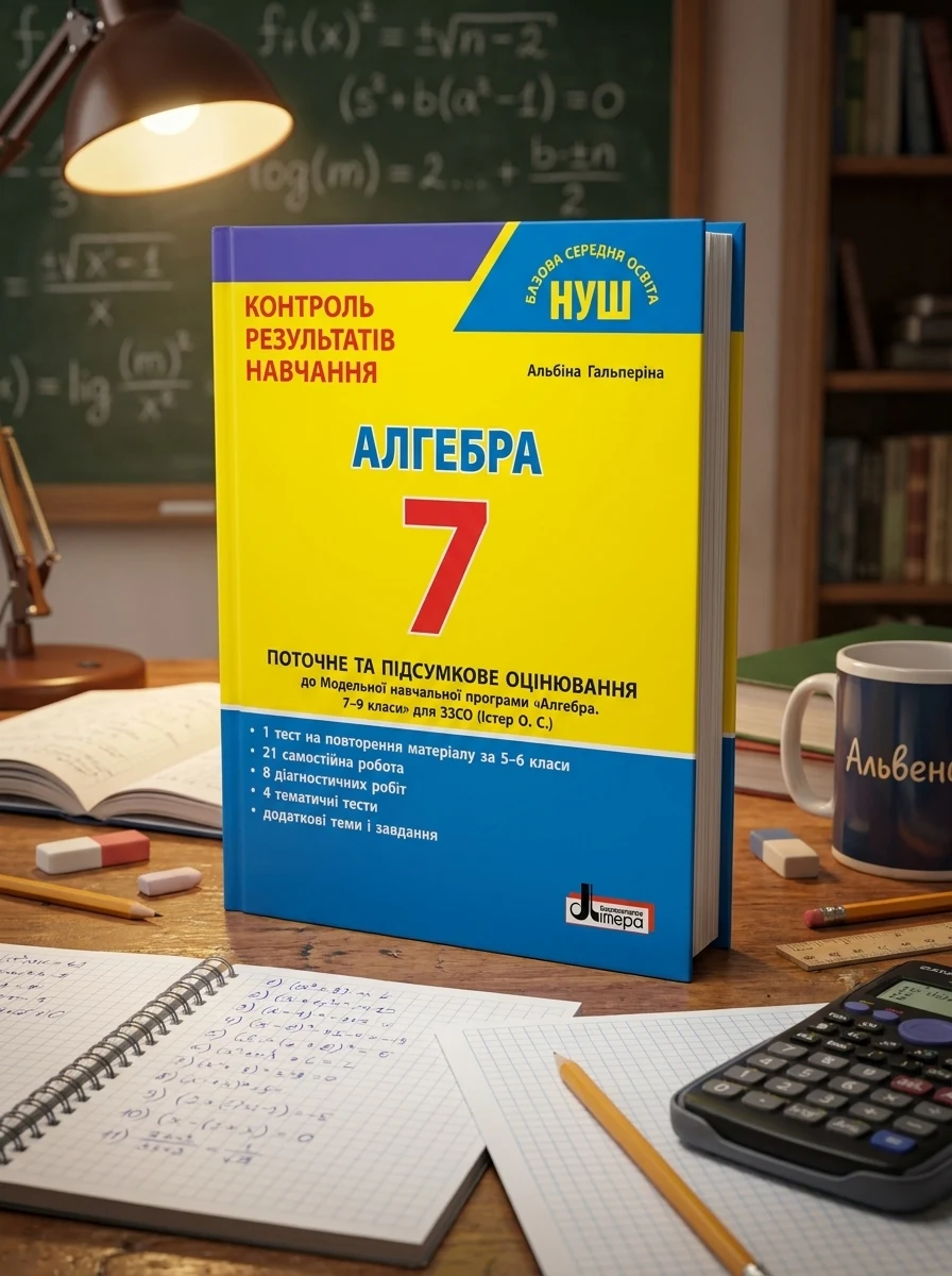 Алгебра. 7 клас. Контроль результатів навчання — Вивчення мов