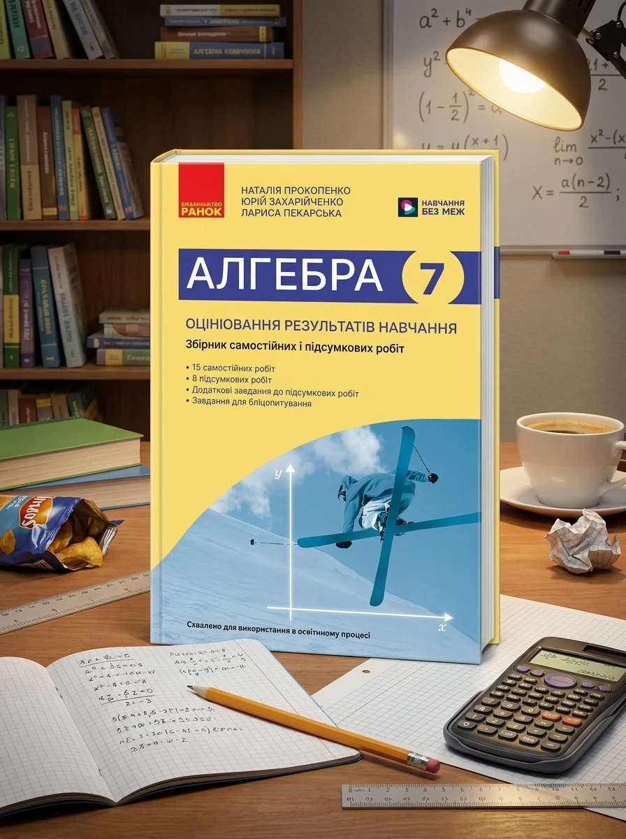 Алгебра. 7 клас. Оцінювання результатів навчання. Збірник діагностичних та підсумкових робіт