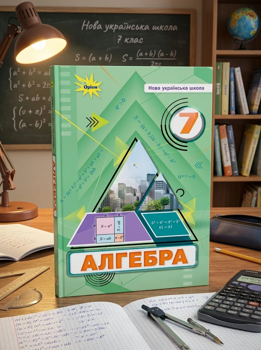 Алгебра. 7 клас. Підручник — Вивчення мов