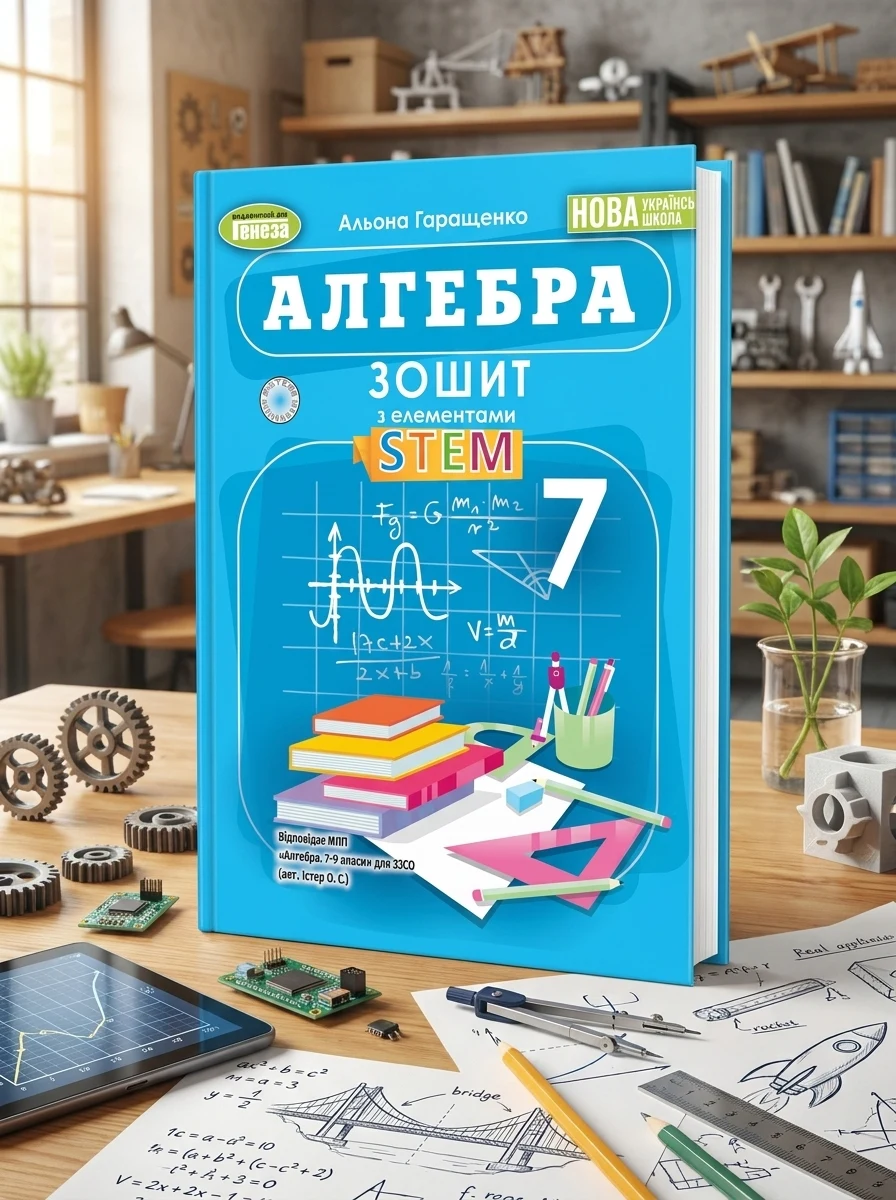 Алгебра. 7 клас. Зошит з елементами STEM — фото 2