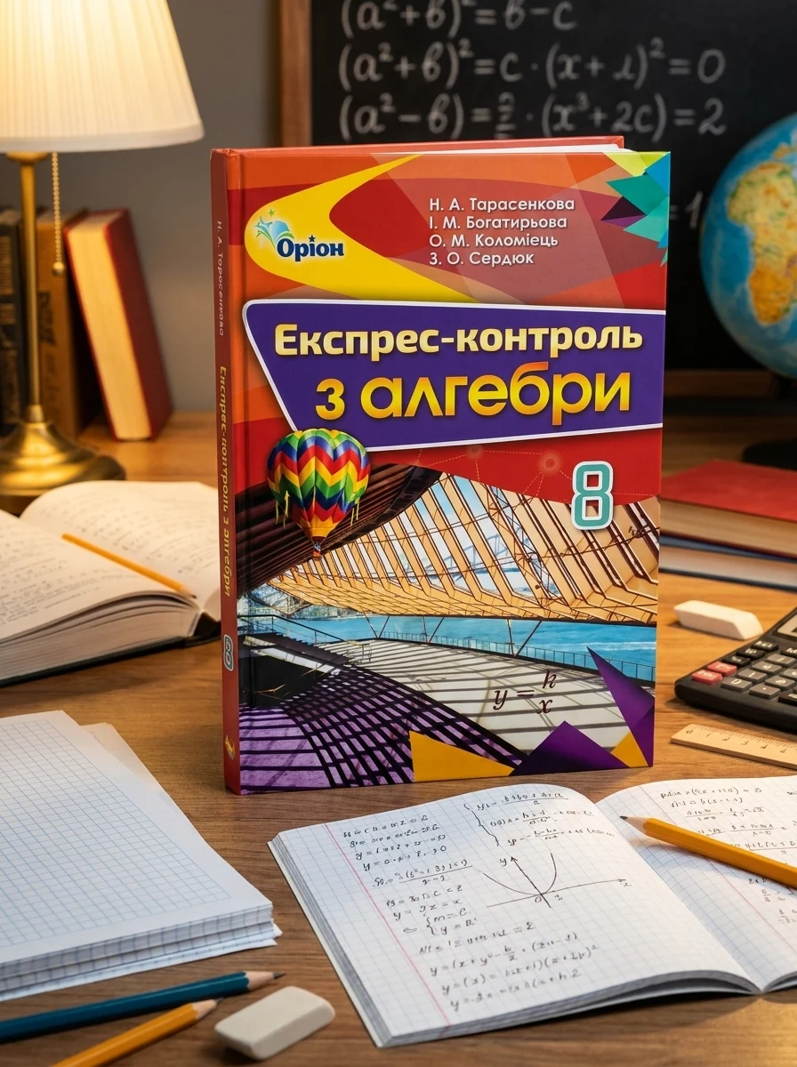Алгебра 8 клас. Експрес-контроль — Вивчення мов