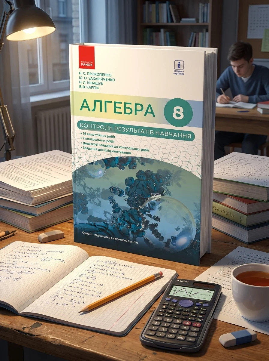 Алгебра. 8 клас. Контроль результатів навчання — Вивчення мов