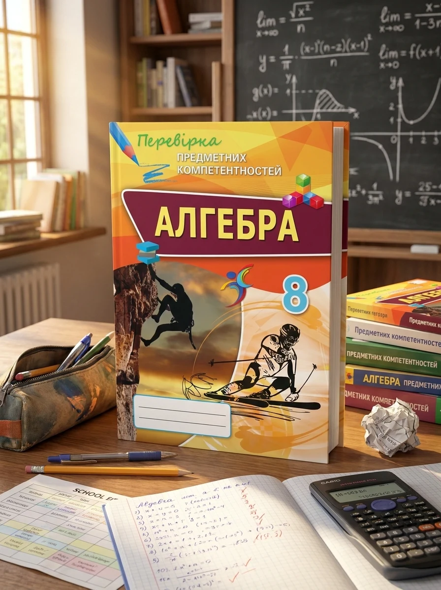 Алгебра 8 клас. Перевірка предметних компетентностей
