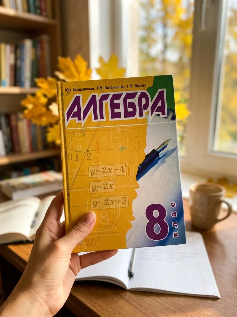 Алгебра. 8 клас. Підручник — Вивчення мов