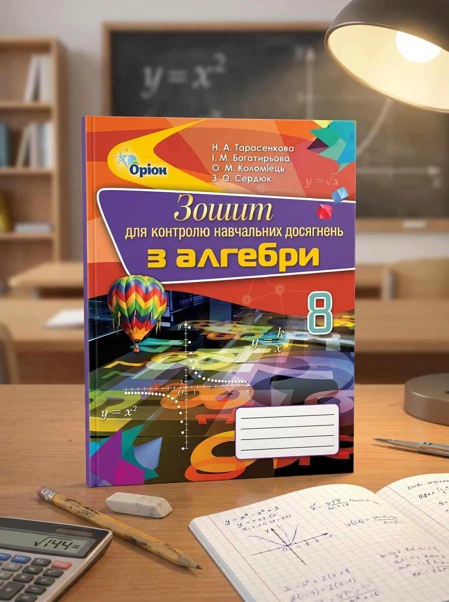 Алгебра 8 клас. Зошит для контролю навчальних досягнень — Вивчення мов