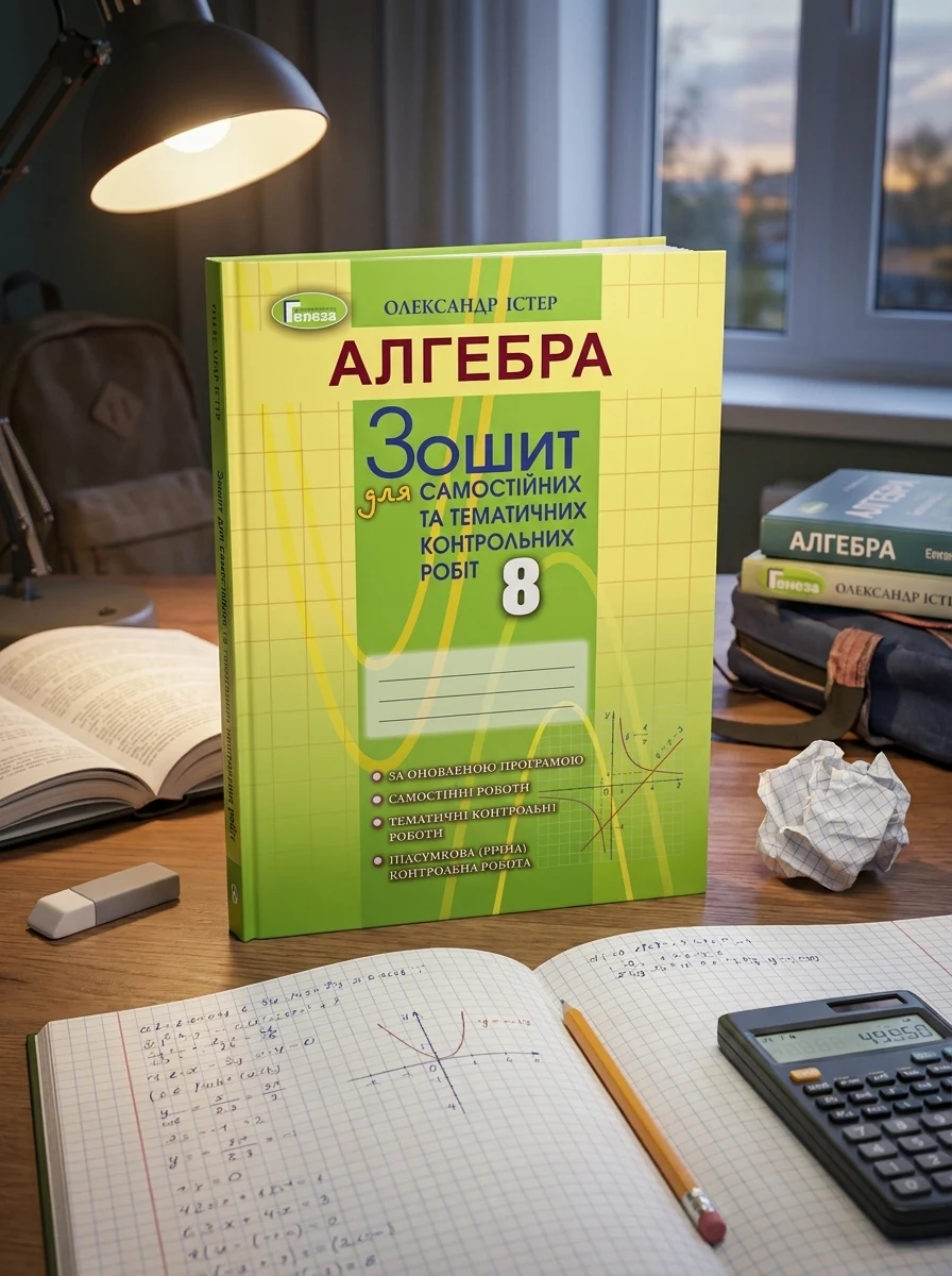 Алгебра 8 клас. Зошит для самостійних та тематичних контрольних робіт — Вивчення мов