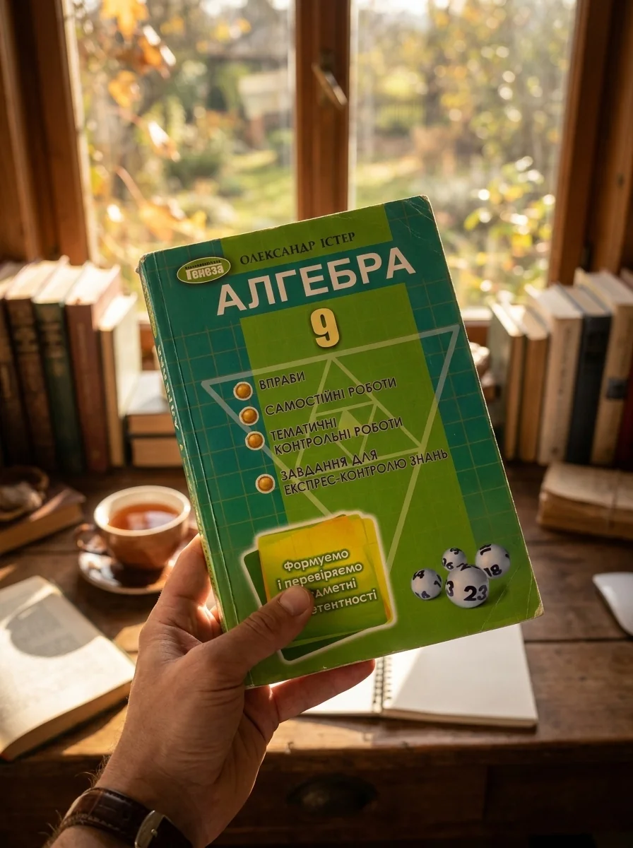 Алгебра 9 клас. Вправи, самостійні роботи, тематичні контрольні роботи, експрес-контроль — Олександр Істер, обкладинка