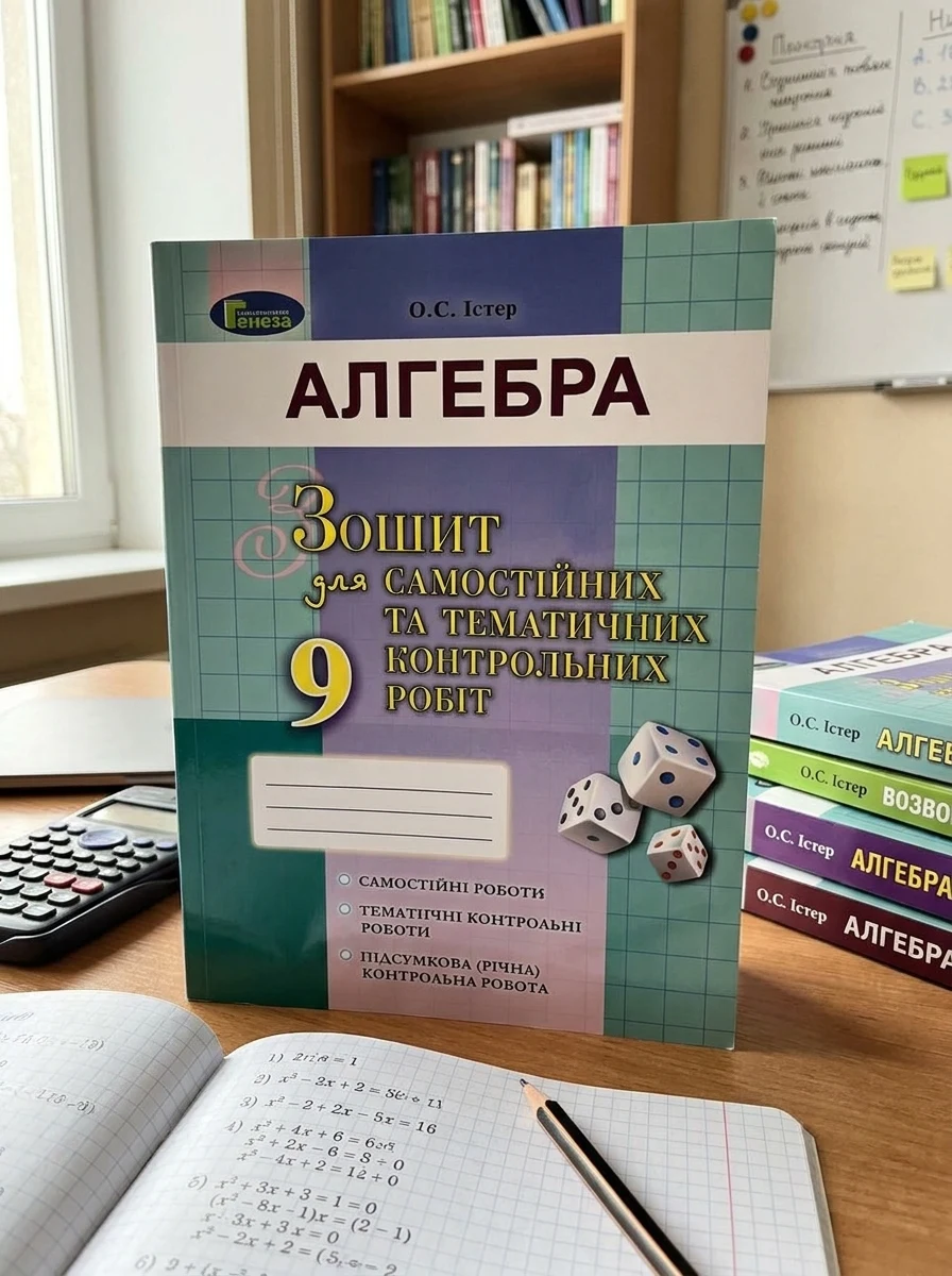 Алгебра 9 клас. Зошит для самостійних та тематичних контрольних робіт — Вивчення мов