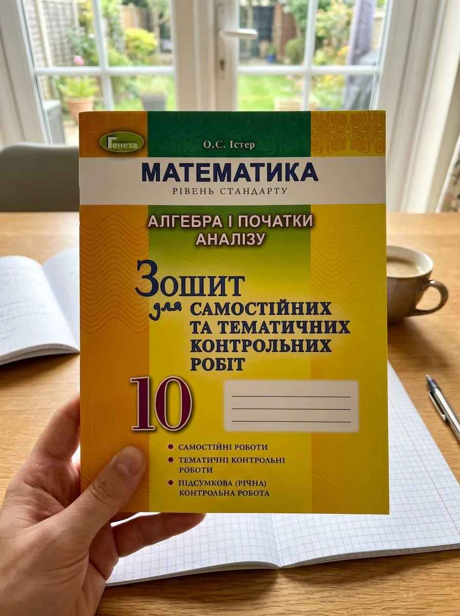 Алгебра і початки аналізу 10 клас. Зошит для самостійних та тематичних контрольних робіт — фото 2