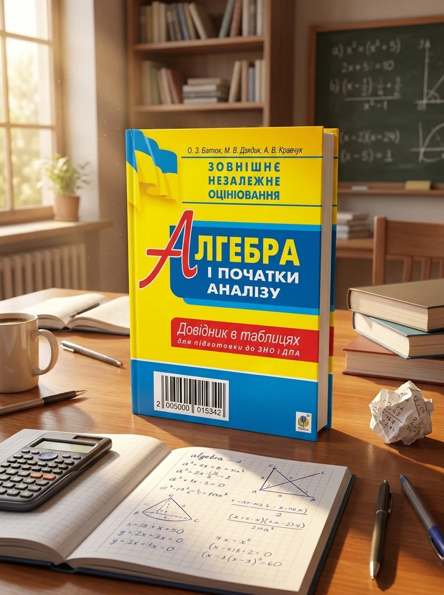 Алгебра і початки аналізу. Стереометрія. Міні-довідник в таблицях для підготовки до ЗНО та ДПА — Вивчення мов
