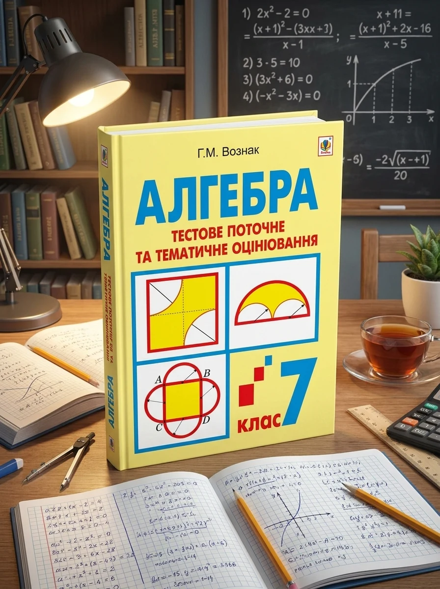 Алгебра. Тестове поточне та тематичне оцінювання. 7 клас