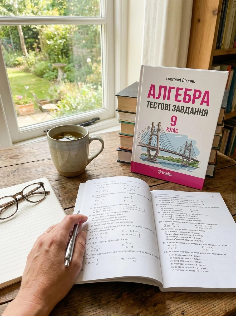 Алгебра. Тестові завдання. 9 клас — Вивчення мов