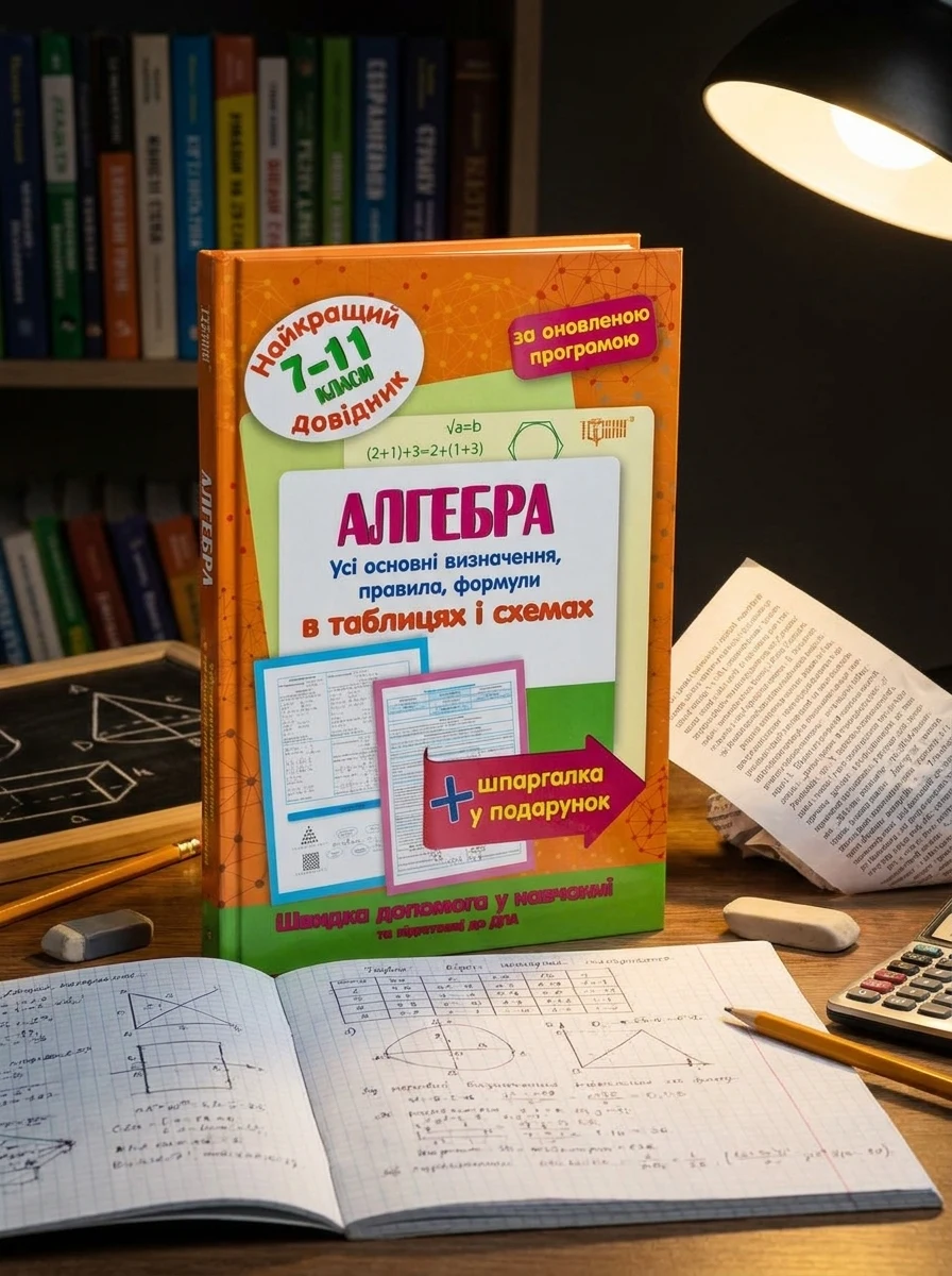 Алгебра в таблицях і схемах. 7-11 класи — Вивчення мов