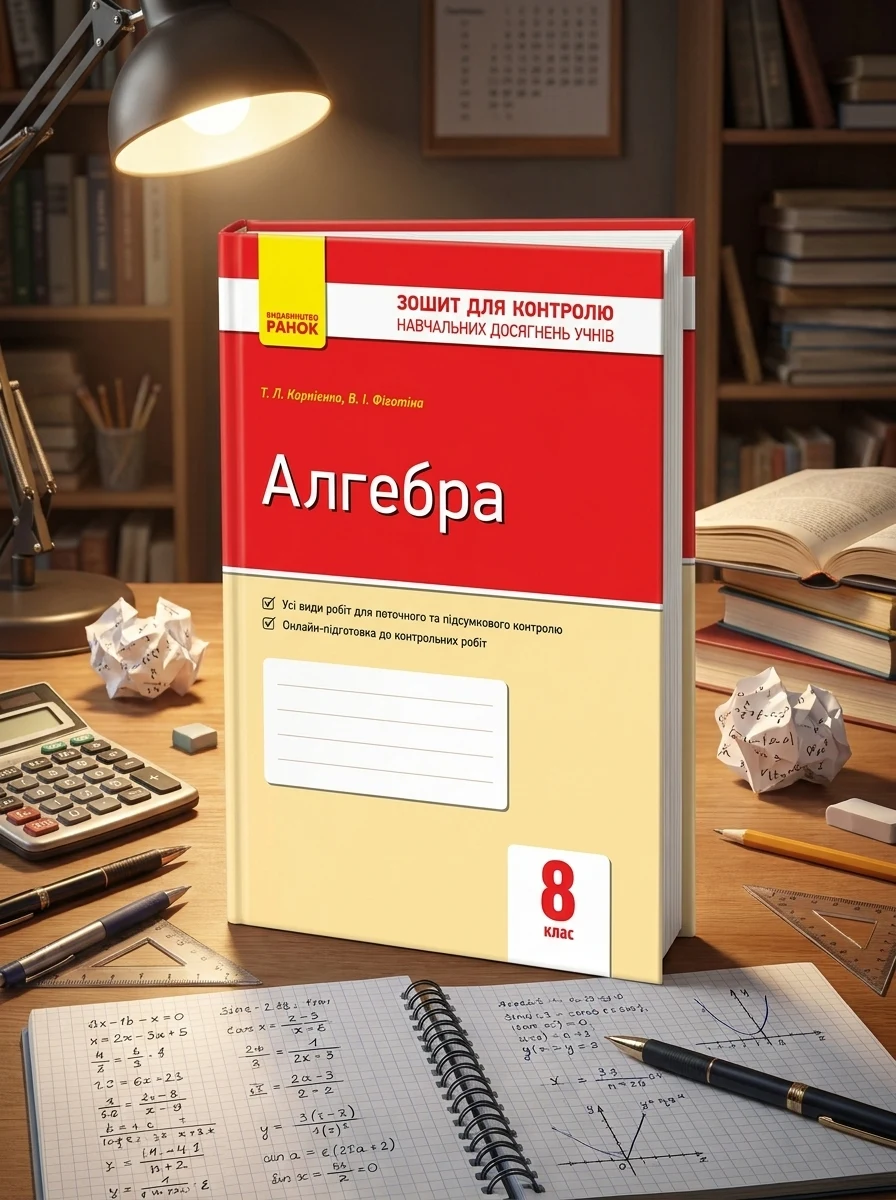 Алгебра. Зошит для контролю навчальних досягнень 8 клас — Вивчення мов