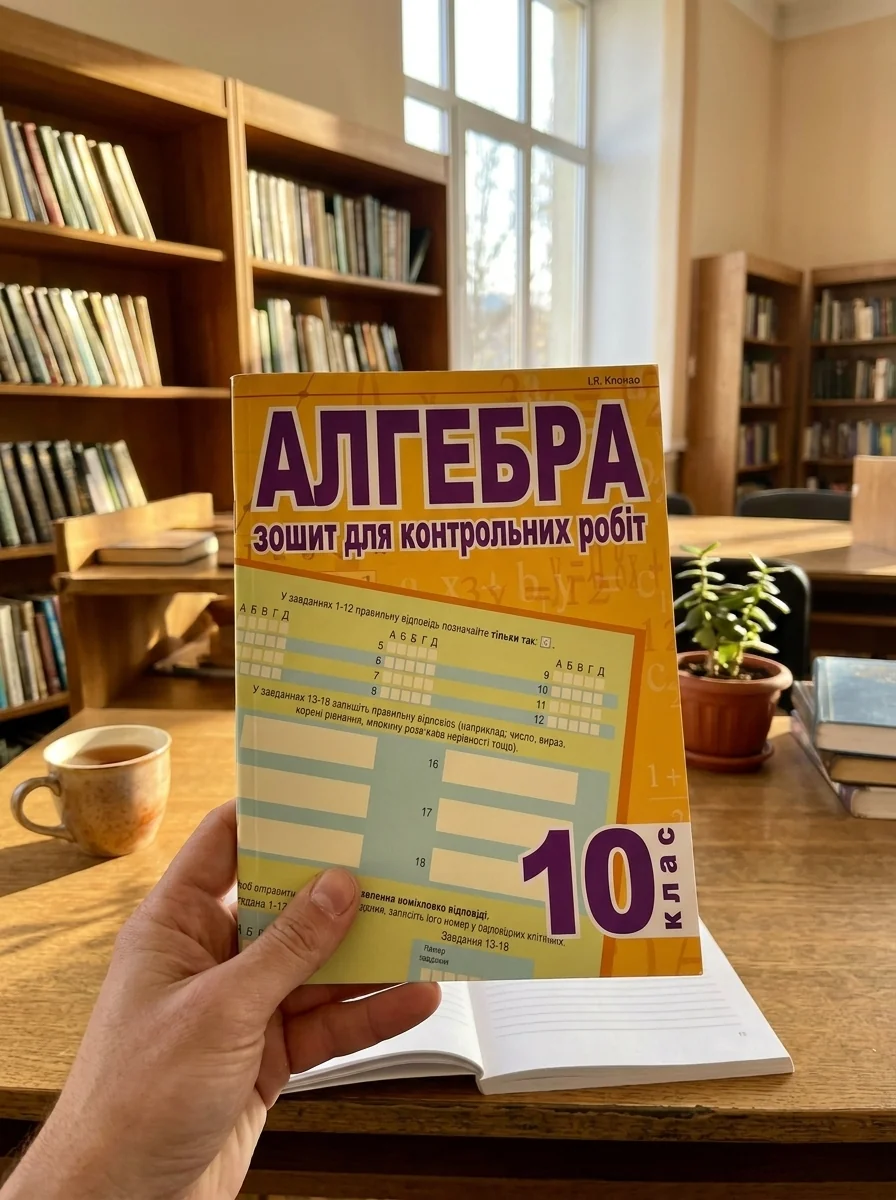 Алгебра. Зошит для контрольних робіт. 10 клас — Вивчення мов