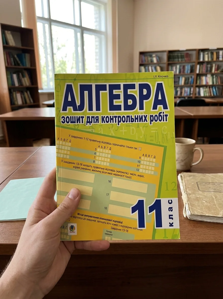 Алгебра. Зошит для контрольних робіт. 11 клас — Вивчення мов