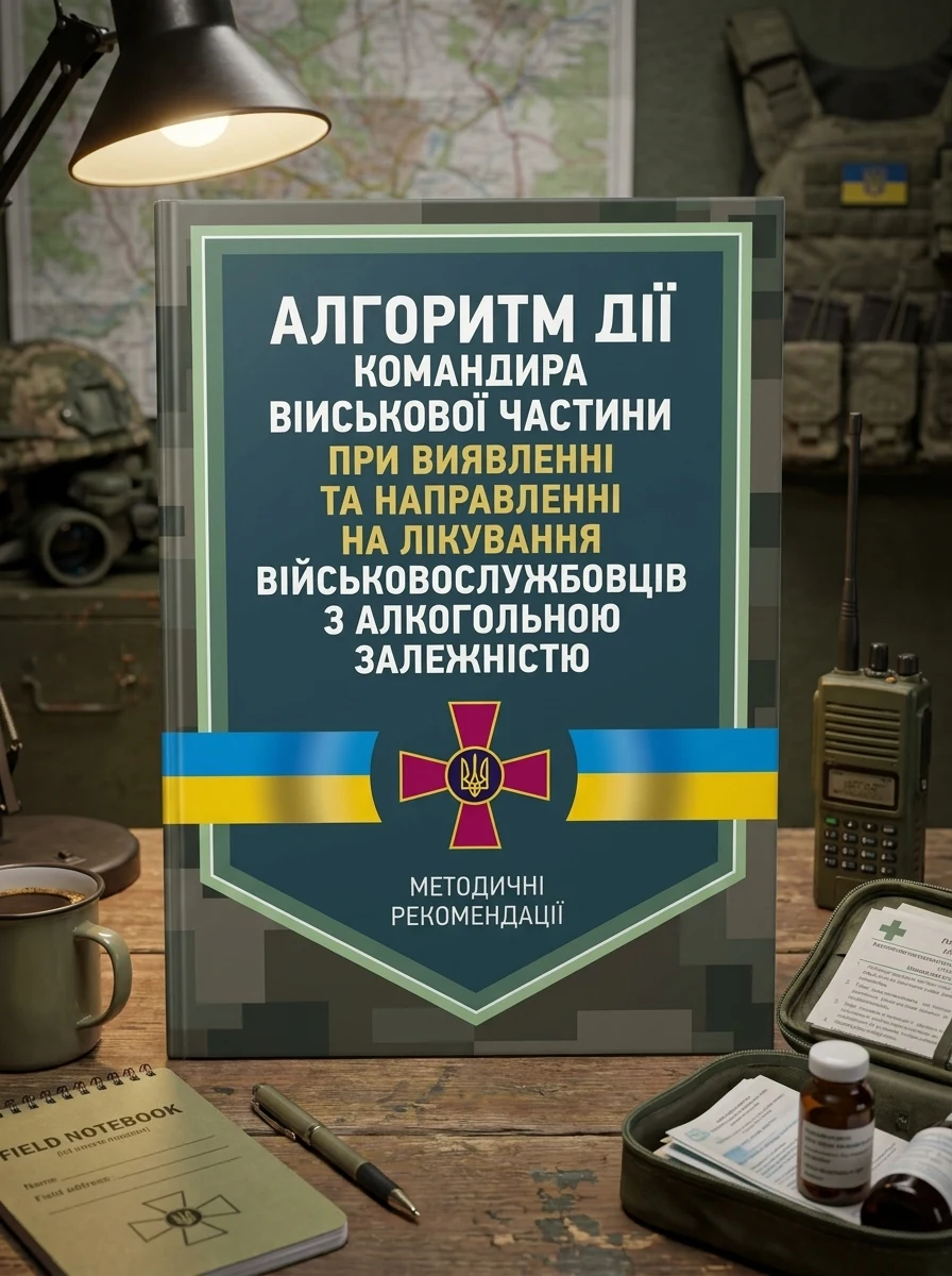 Алгоритм дії командира військової частини при виявленні та направленні на лікування військовослужбовців з алкогольною залежністю — фото 2