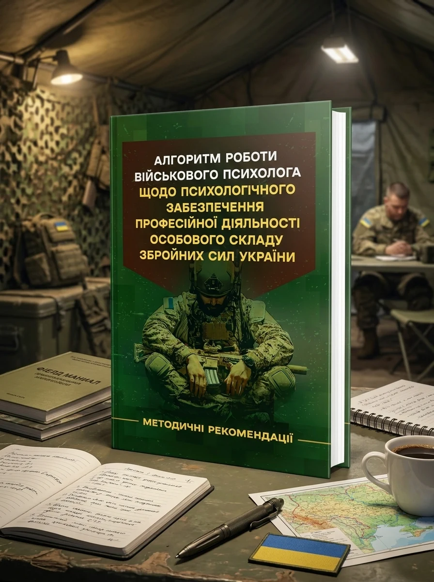Алгоритм роботи військового психолога щодо психологічного забезпечення професійної діяльності особового складу Збройних Сил України — фото 2